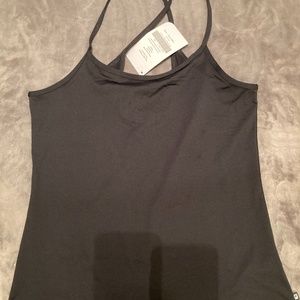 Black Cross Back Tank